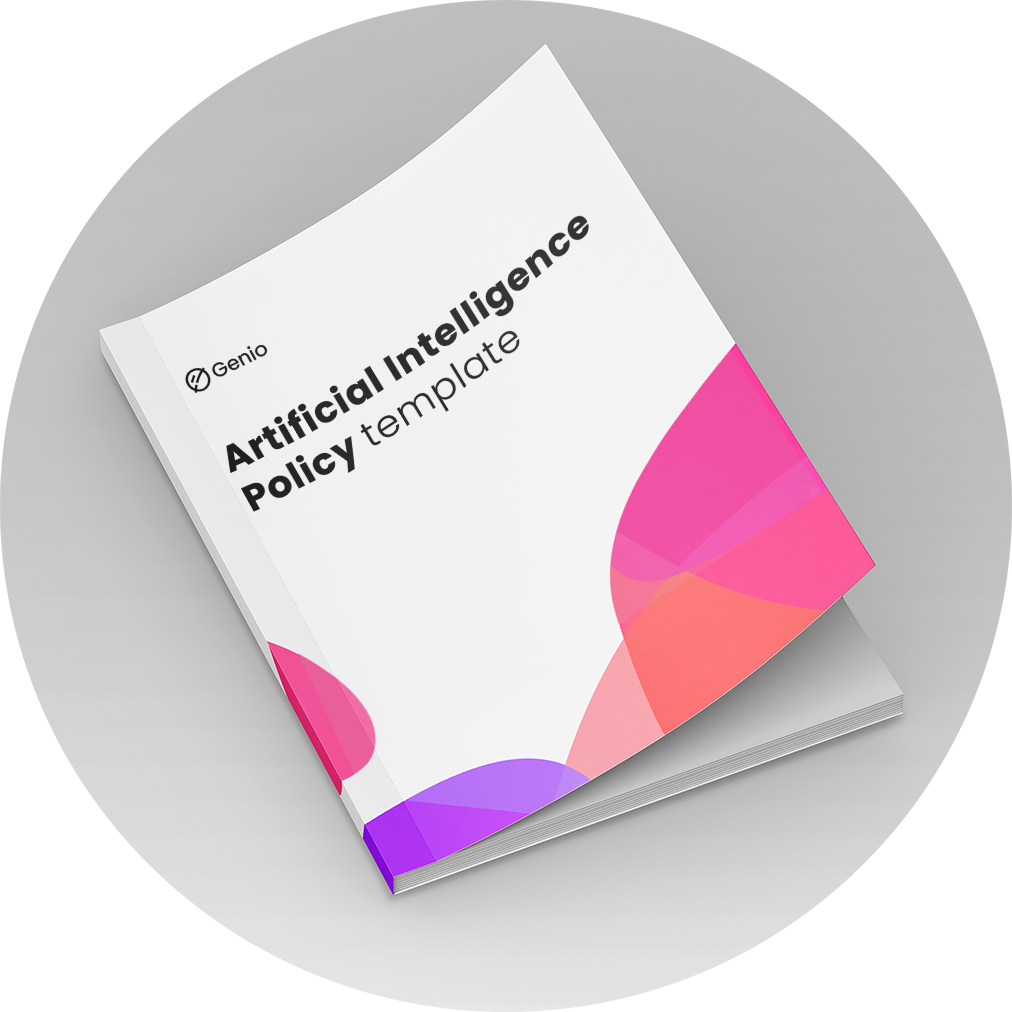 AI policy mockup circle