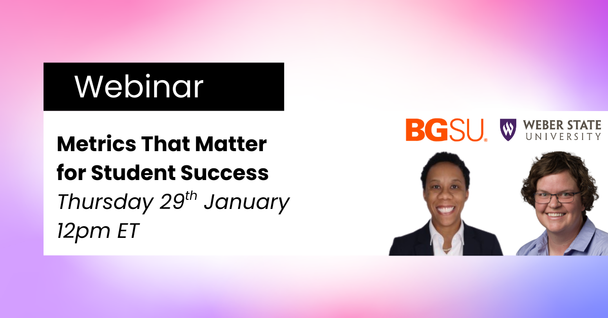 Metrics That Matter for Student Success