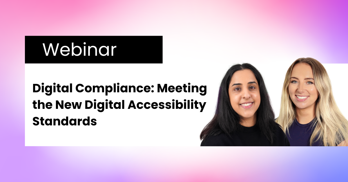 Event Landing Page - Digital Compliance Meeting  the New Digital Accessibility Standards