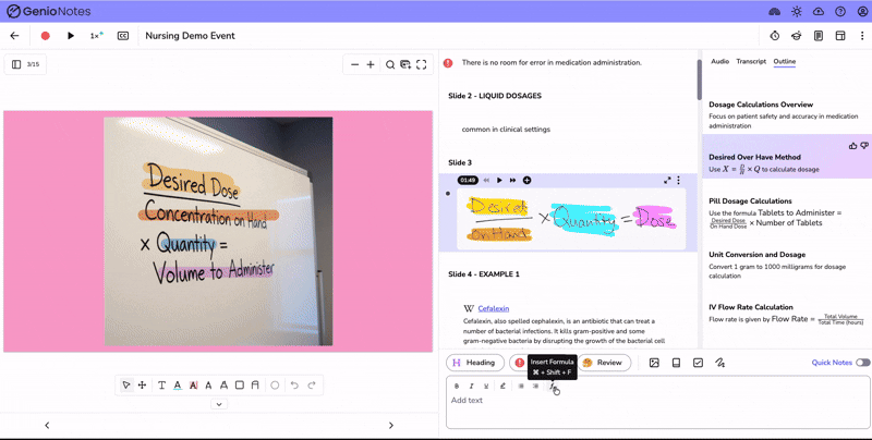 Formulas in Notes Screen Rec (3)