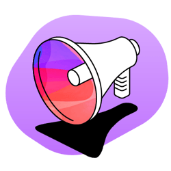 ICON PURPLE_megaphone ICON PURPLE_megaphone