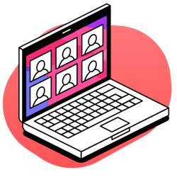 ICON RED_video call ICON RED_video call