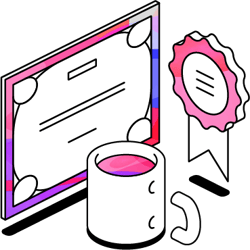 ILL_AWARD success certificate rosette ILL_AWARD success certificate rosette