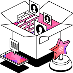 ILL_ONBOARD success box admin trophy award new start-1