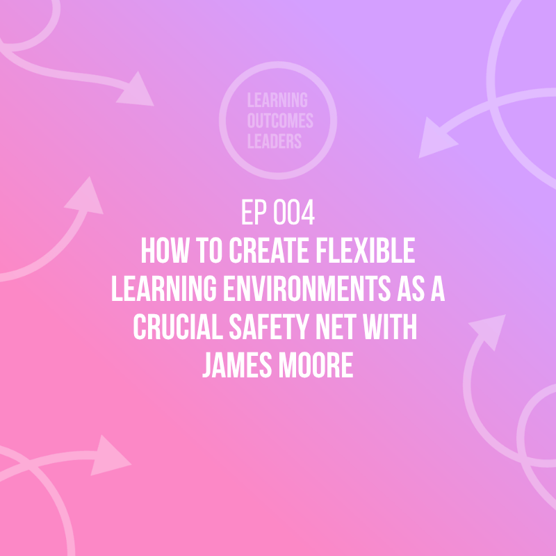 Learning Outcomes Leaders Podcast Ep 004 with James Moore hero