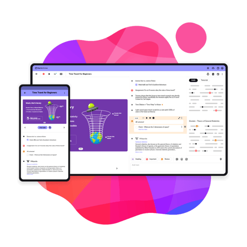 genio notes desktop and mobile blobs genio notes desktop and mobile blobs