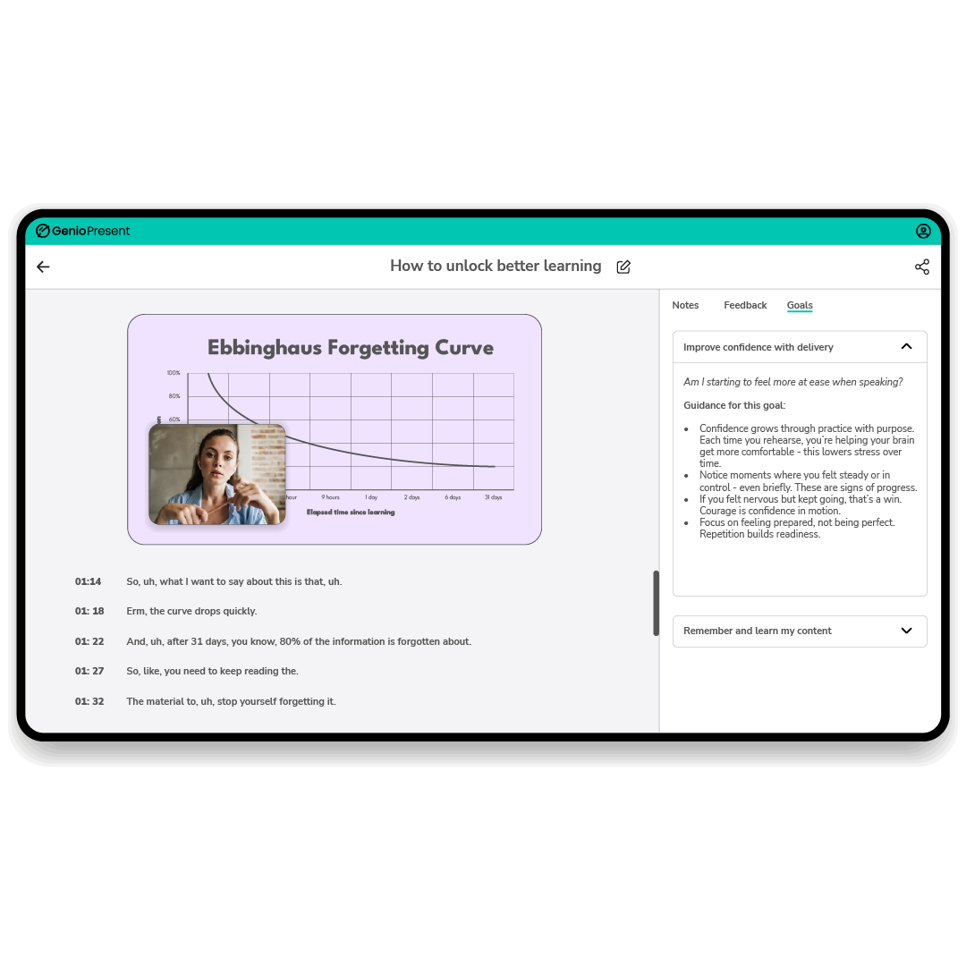 Genio UI promo images PRESENT 26-10