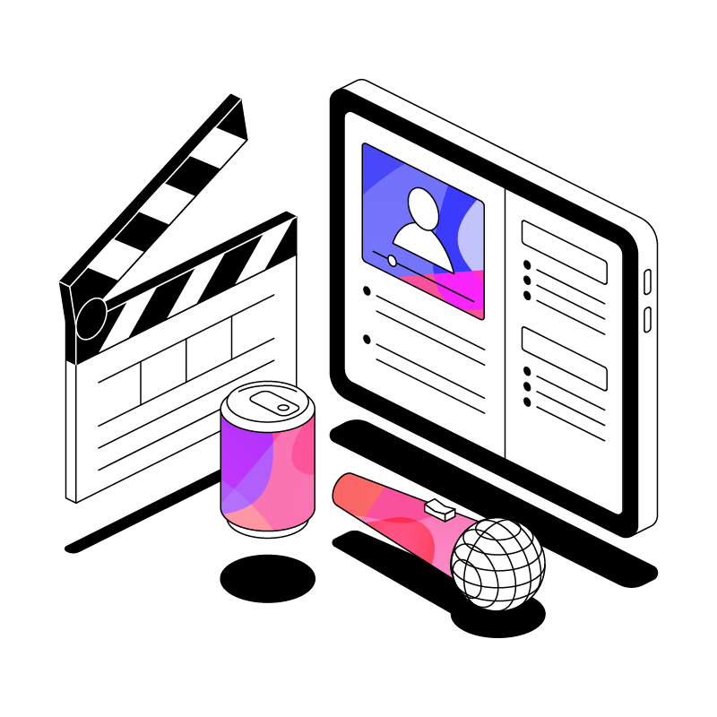 Genio illustrations_PRESENT rehearse