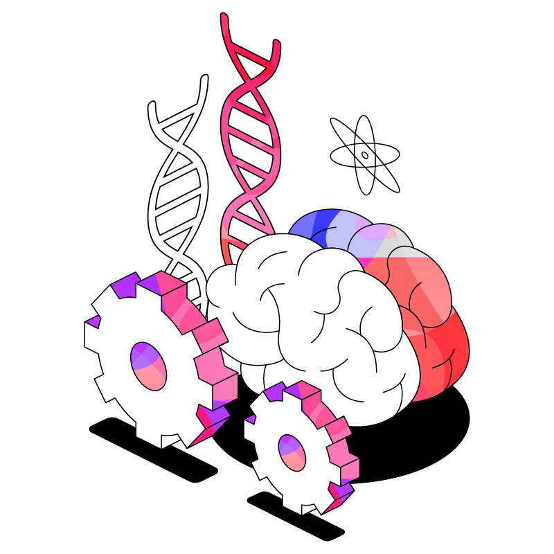 Genio illustrations_STEM brain