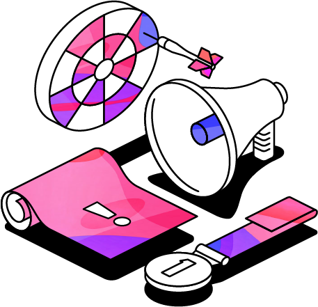 ILL_TARGET_team_admin_onboarding_darts_megaphone_1e9ea87ba6