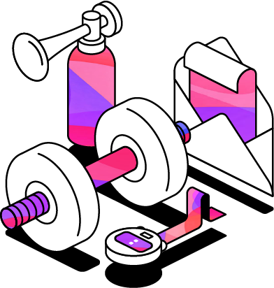 Glean dumbbell illustration