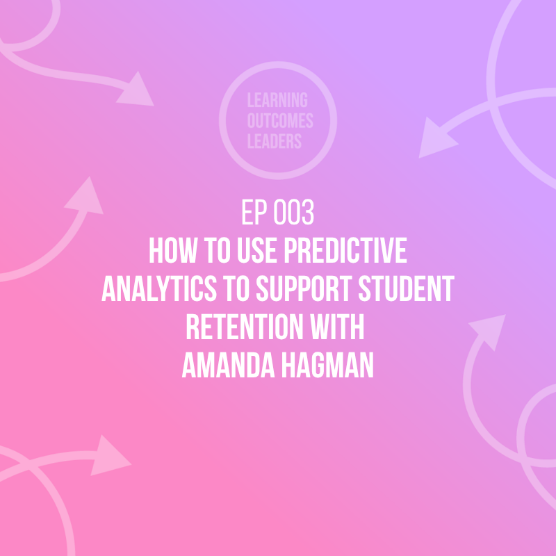 Learning Outcomes Leaders Podcast Ep 003 with Amanda Hagman hero