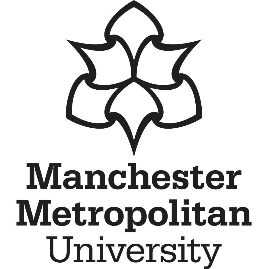Manchester Metropolitan University Logo on white background