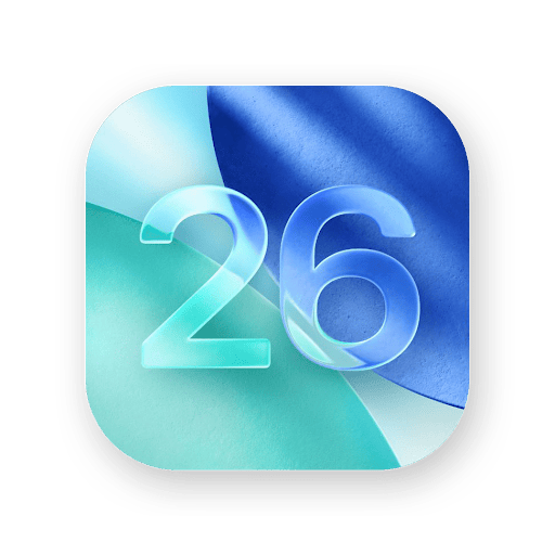 iOS 26 PNG Transparent Background